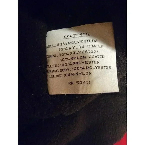 FS Limited Womens Large Red Hooded Long Sleeve Pockets FullZip Snaps Old Money - Picture 4 of 8